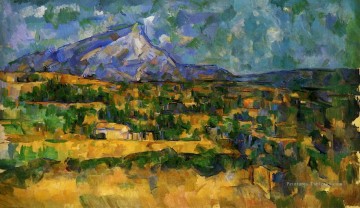  Montagne Tableaux - Mont Sainte Victoire 3 Paul Cézanne Montagne